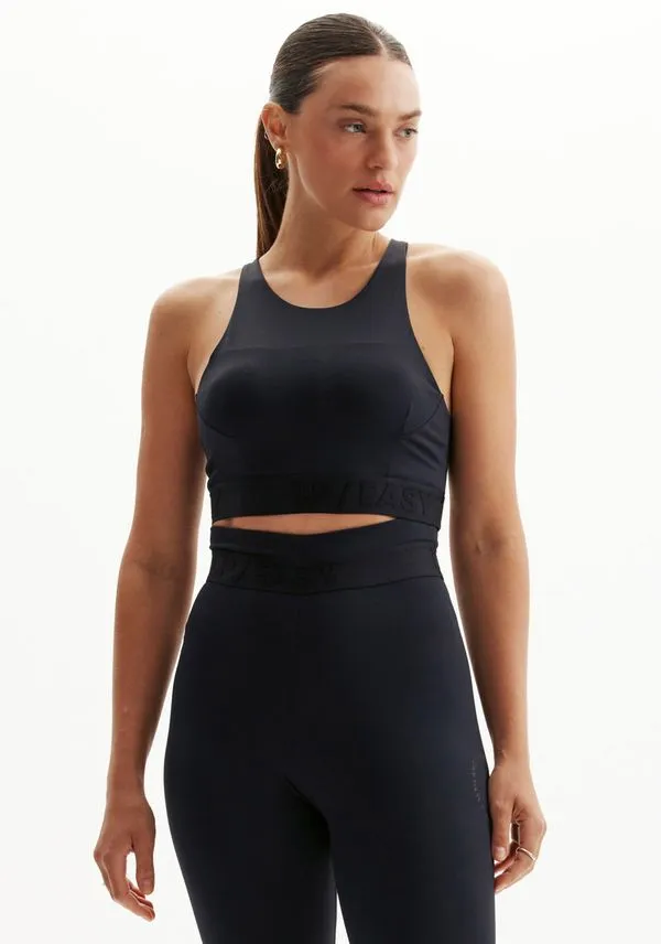 Top Sport Cropped Nadador Preto P