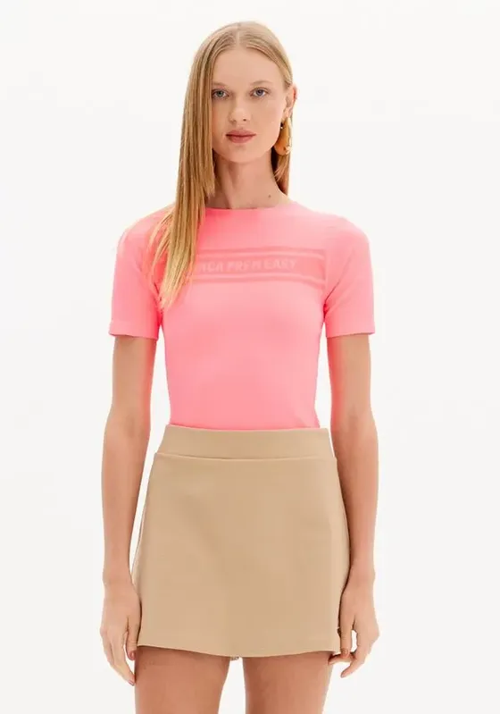 Blusa Seamless Mangas Curtas U