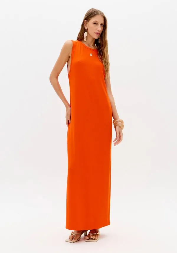 Vestido Canelado Super Midi PP