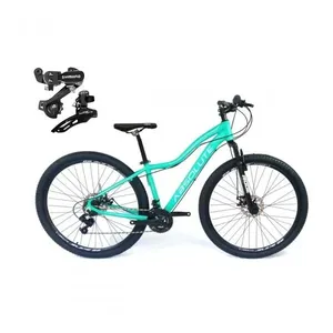 Bicicleta Aro 29 Absolute Hera Feminina 21v Cambios Shimano Freio A Disco Mtb Alumínio Verde Tam: 15