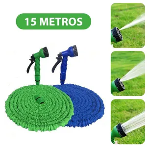 Mangueira Jardim Expansível 15 Metros Verde