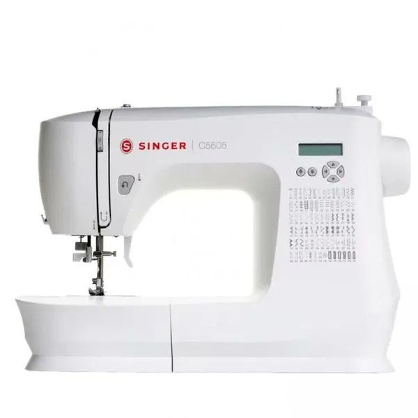 Máquina de Costura Portátil Singer C5605 Branco / 220V