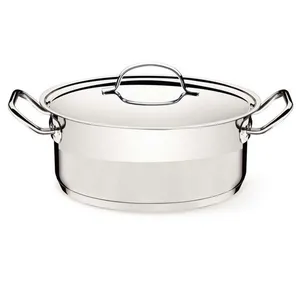 Caçarola Rasa Tramontina Professional Gourmet Inox 28CM Inox