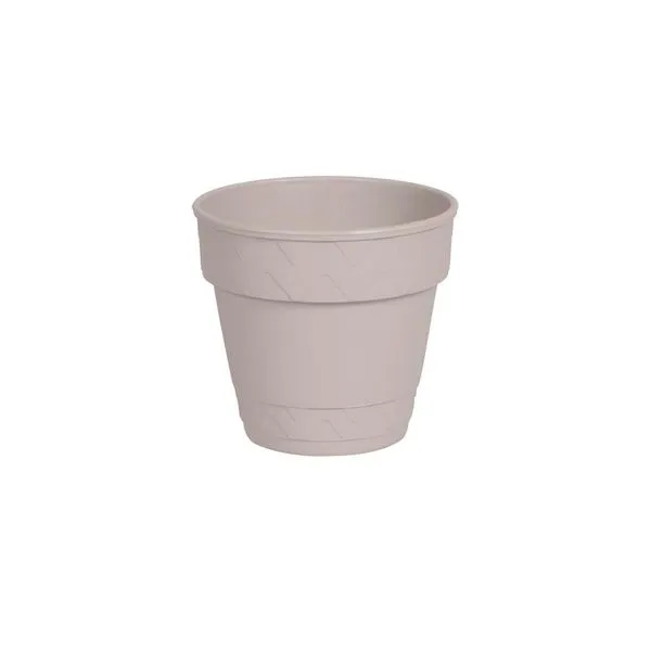 Vaso 2 em 1 13cm Branco Antigo