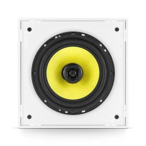 Arandela 6" Frahm Hs 200w Quadrada Branca