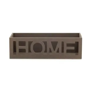 Organizador Mdf Palavras Vazado 27x7x7cm