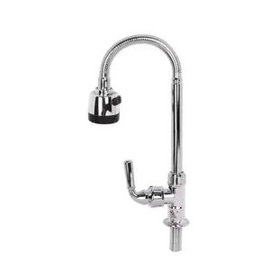 Torneira Gourmet Flexível De Bancada Com Ducha Encaixe 1/2''