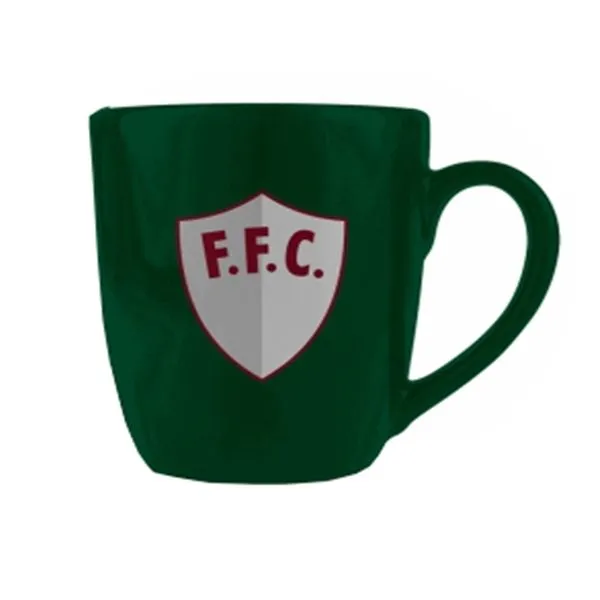Caneca Cerâmica Prime BrasFoot Fluminense 350 ML Licenciada Verde