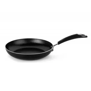 Frigideira Multiflon Dom com Revestimento Antiaderente Quartzo 24 cm Preto