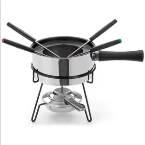 Aparelho de Fondue Forma Mont Blanc 9 Peças Inox