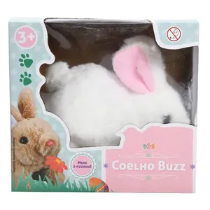 Pelúcia Coelho Buzz Play&Fun Sortido