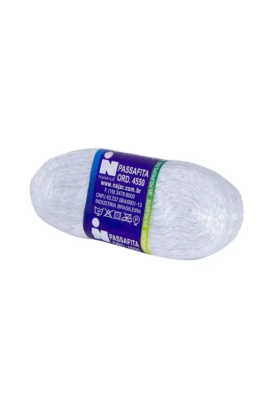 Passafita Falso 17mm Peça com 10m Branca