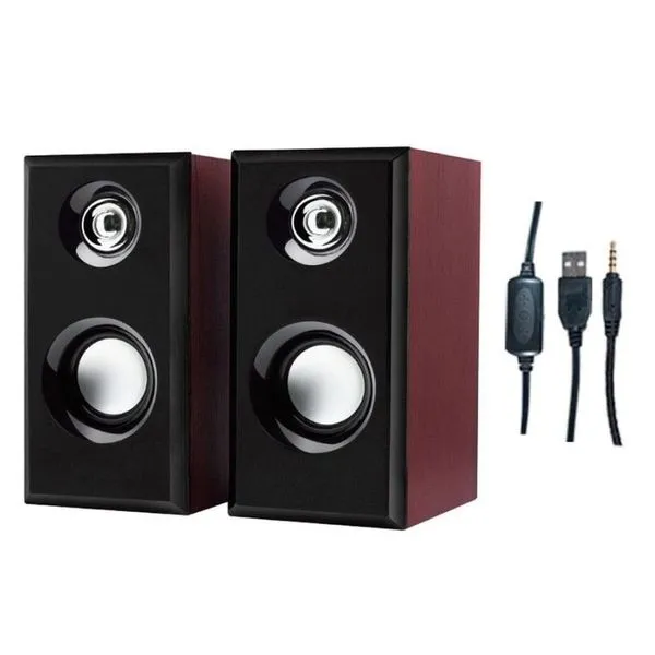 Par Caixas de Som X-CELL P/ Computador e Notebook 10W RMS USB P2 XC-CM-14