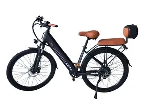 BICICLETA ELÉTRICA LIVING LETs PRETA - DESMONTADA