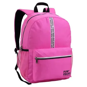 Mochila Juvenil 17" Feminina 2 Divisórias Fun Packs MJ43397 - Seanite