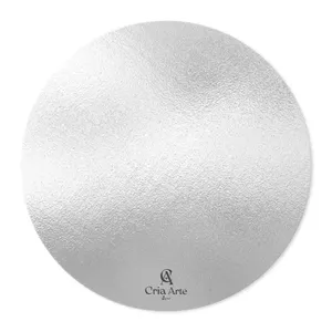 Cake Board Prata - Cria Arte Laser 35cm