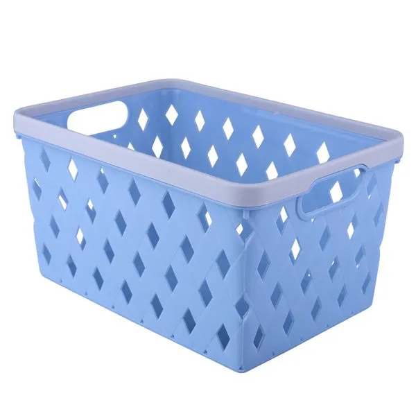 Cesto Organizador Cazza Grid Plástico 6,5L - Item Sortido
