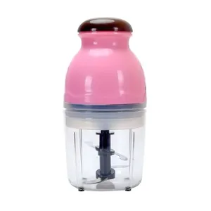 Processador Moedor Elétrico Alimentos - Rosa