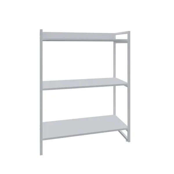 Estante Kuadra 80x40x104cm C/03 Prateleiras Branco Chess / Est.branca Branco Chess / Est.branca