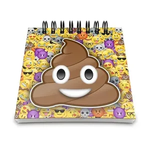 Bloco De Anotações Emoticon - Emoji Cocozinho Poop