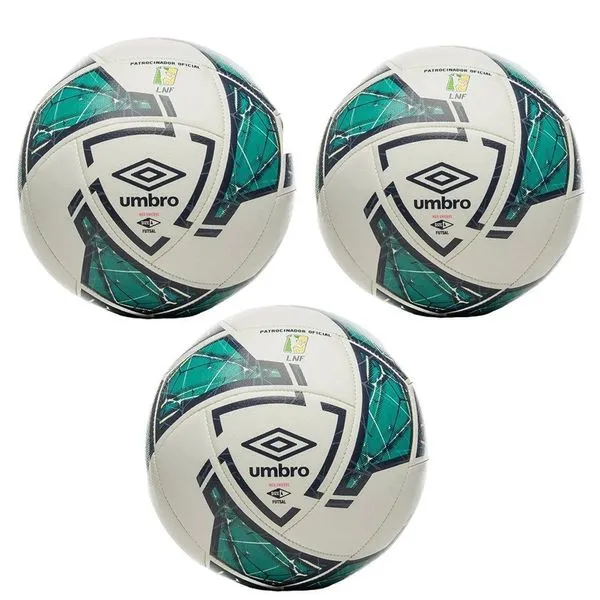Kit 3 Bolas Futsal Umbro Neo Swerve LNF