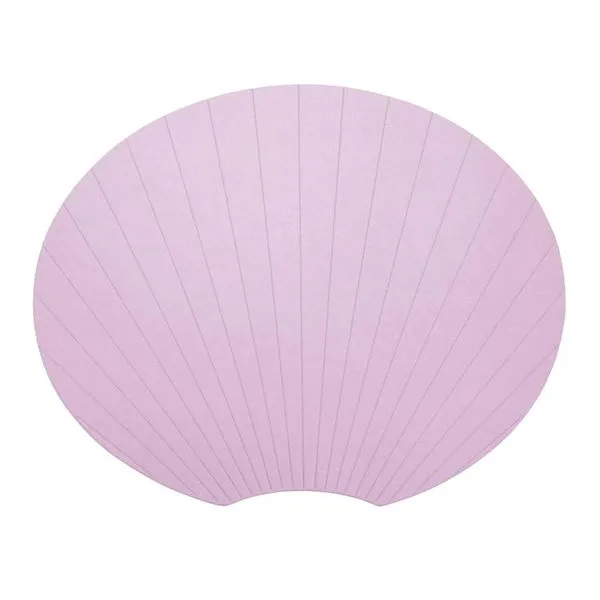 Folhagem Latânia Fechada Rosa Candy Color de Papel com 8 Unidades