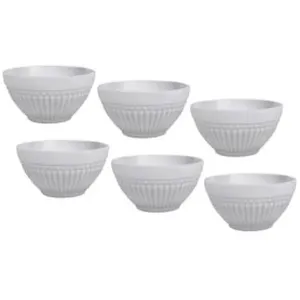 Conjunto de Bowls Porto Brasil Roma em Faiança Feldspática 430 ml – 6 Peças