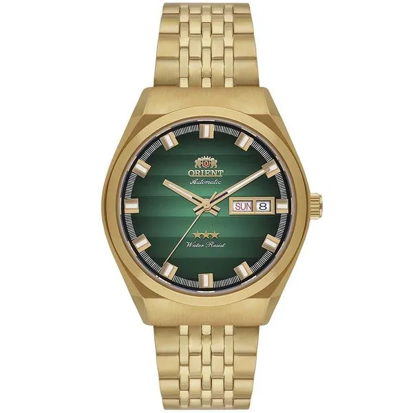 Relógio Orient Masculino Ref: Yn6gg014 E1kx Automático Dourado
