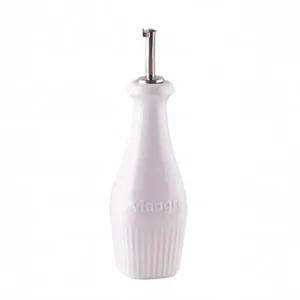 Vinagreiro Porcelana Branco