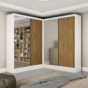 Closet Casal Duplo Belém 4 Portas Plus 4 Gavetas Carioca Móveis Branco