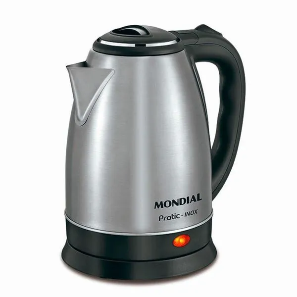 Chaleira Eletrica Mondial CE-06 Inox 1200W