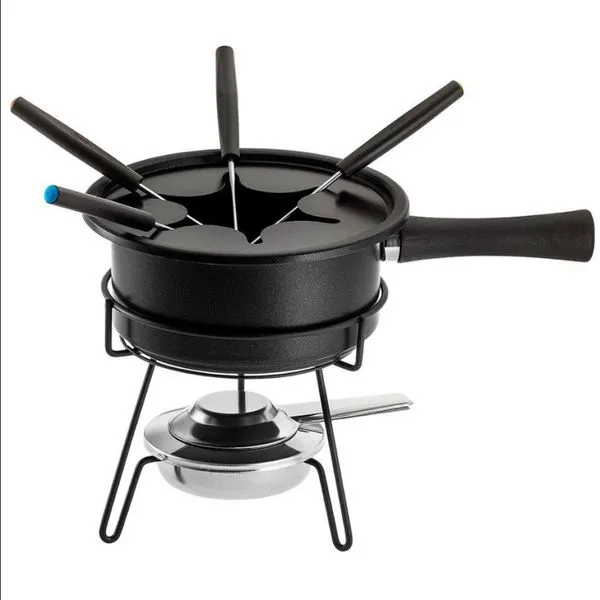 Aparelho de Fondue Forma Aspen 8 Peças Preto