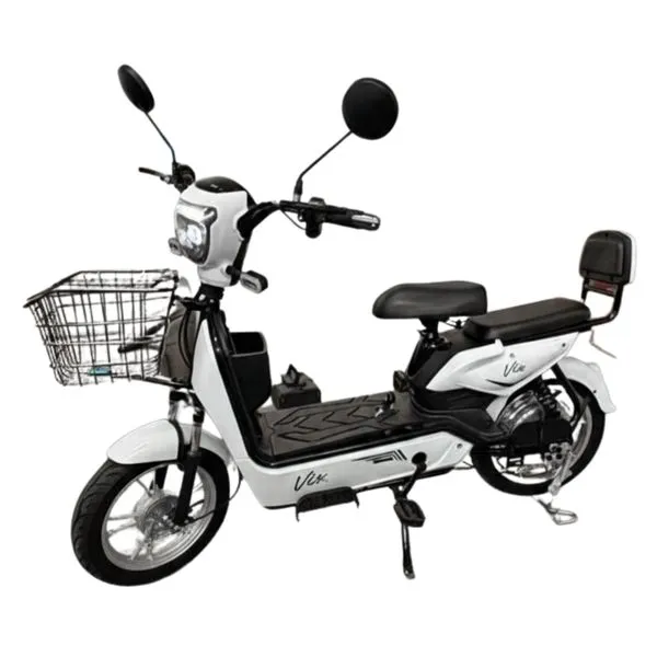 BICICLETA ELETRICA VIX BRANCA - DESMONTADA