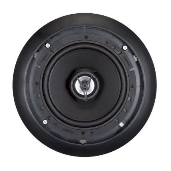 Arandela Redonda Fiamon 6" Coaxial 50rms 8r Preta