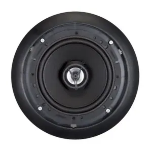 Arandela Redonda Fiamon 6" Coaxial 50rms 8r Preta