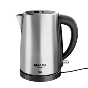 Chaleira Elétrica Dako 1,7L 1800W Em Inox 220V