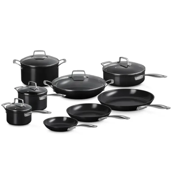 CONJUNTO LE CREUSET 3 FRIGIDEIRAS E 5 PANELAS NON-STICK CERAMIC ESSENTIAL 51827000010098