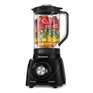 Liquidificador Mondial Pratic Turbo L89B Preto 110V