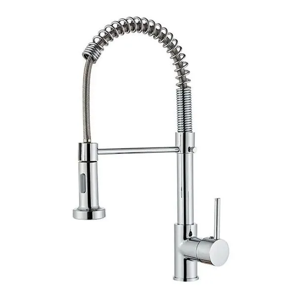 Torneira Cozinha Gourmet Inox Luxo Modelo:agua Fria Bancada Prata