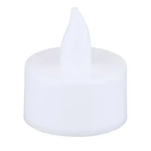 Vela Branca Led de Natal 3.8x3.8cm Cazza