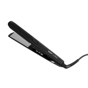 Prancha Taiff New Look Bivolt Cabo Giratório Painel Digital 5 Temperaturas Preta Preto / Bivolt