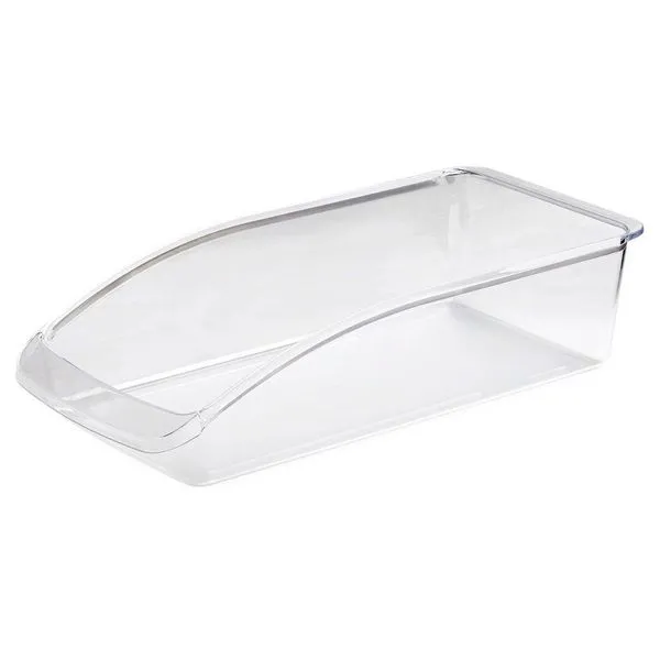 Organizador De Geladeira Acrilico M - 33x15x8cm (cxlxa) Transparente