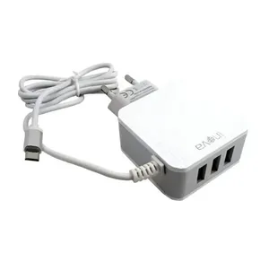 Carregador Inteligente V8 5.1a 3 Usb Car-8427