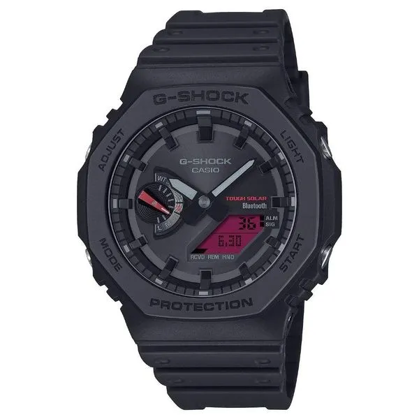 Relógio Casio G-shock Ga-b2100bbr-1adr Black And Bold Red