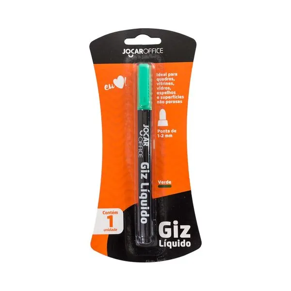 Giz Líquido Leonora Office Verde Ponta 1.2mm