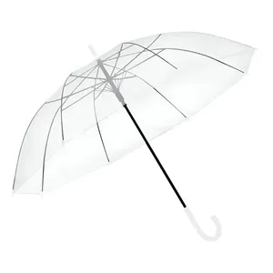 Guarda-Chuva Transparente Tipo Cúpula 81cm x 112cm
