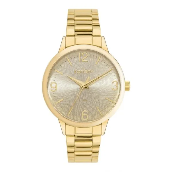 Relógio Condor Feminino Ref: Co2035nci/4x Casual Dourado