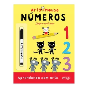 Livro Arty Mouse - Números - Aprendendo com Arte - Catapulta