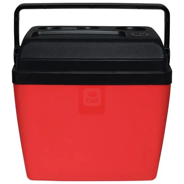 Caixa Térmica 30 Litros Vermelha e Preta Bel Único / Vermelho