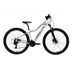 Bicicleta Aro 29 Absolute Hera Feminina 27v K7 Freio A Disco Hidráulico Garfo Com Trava Branco 15